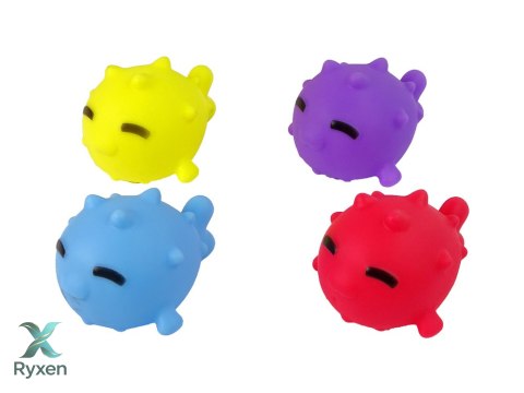 Zabawka Do Kąpieli Mini Koszykówka Kosz Piesek Gumowe Rybki LEAN TOYS