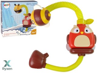 Zabawka Do Kąpieli Sówka Prysznic Pszczółka LEAN TOYS