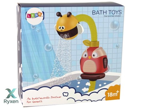 Zabawka Do Kąpieli Sówka Prysznic Pszczółka LEAN TOYS