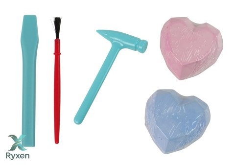 Zestaw DIY Syrena Fioletowa Skarby Wykopaliska LEAN TOYS