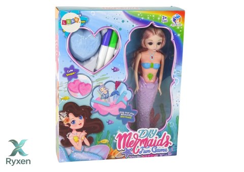 Zestaw DIY Syrena Fioletowa Skarby Wykopaliska LEAN TOYS