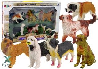 Zestaw Figurek Psy Rasowe 6 elementów LEAN TOYS
