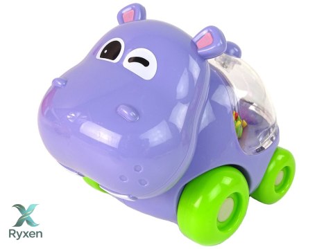 Zestaw Kolorowych Pojazdów Zwierzęta z Kuleczkami LEAN TOYS