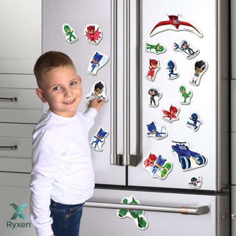 Zestaw Magnesów Pidżamersi Pjmasks ME 5031-32 LEAN TOYS