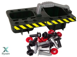 Zestaw Majsterkowicza Organizer Wkrętarka Na Baterie Zielony LEAN TOYS