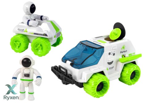 Zestaw Pojazdów Kosmicznych 6w1 Łazik Satelita Astronom Dla Dzieci LEAN TOYS