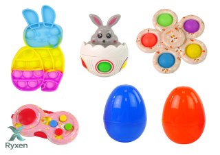 Zestaw Zabawek Wielkanocnych Fidget Toys Antystresowe 29 Elementów LEAN TOYS