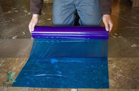 Folia ochronna do podłóg 60cm x 50mb GRUBA 50μm SAMOPRZYLEPNA Made2Protect