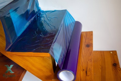 Folia ochronna do podłóg 60cm x 50mb GRUBA 50μm SAMOPRZYLEPNA Made2Protect