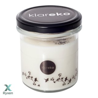 Naturalna świeca zapachowa L-200gr 55 godzin świecenia KLAREKO Mięta Klareko