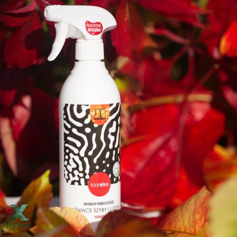 Płyn do mycia szyb i luster piernikowy butelka 500ml KLAREKO Klareko