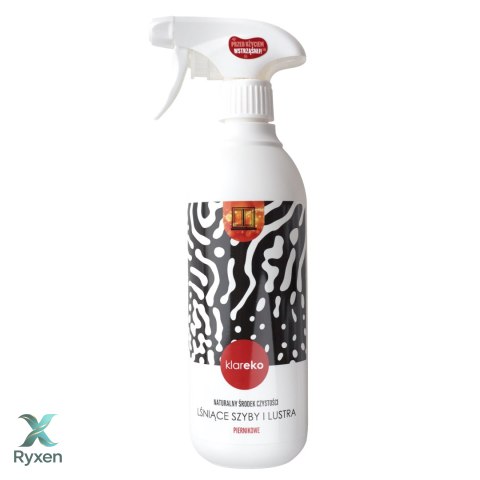 Płyn do mycia szyb i luster piernikowy butelka 500ml KLAREKO Klareko