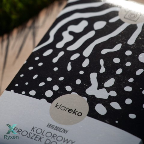 Proszek do prania KOLORÓW bezzapachowy kartonik 1,0kg KLAREKO Aroma Smak