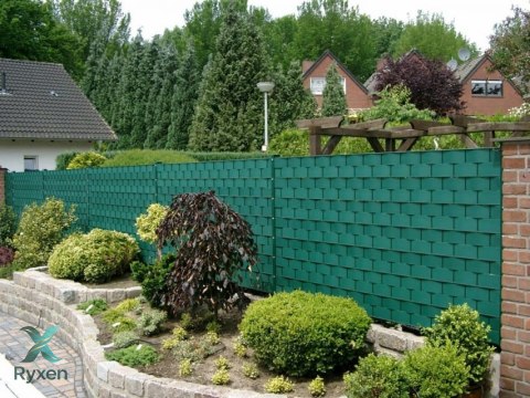 Taśma ogrodzeniowa 5,1mb TECHNORATTAN DUŻY 190mm ZIELONA Thermoplast