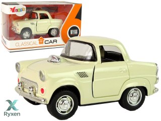 Autko Metalowe Klasyk Otwierane Drzwi Dźwięk LEAN TOYS