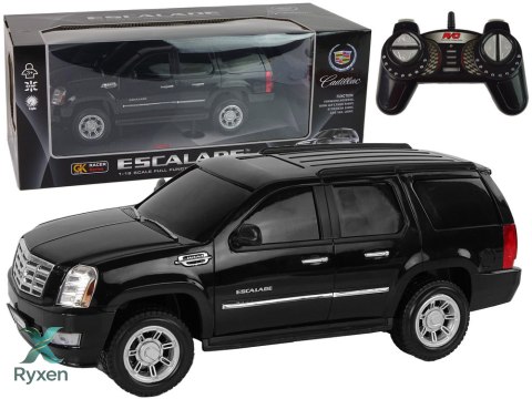 Auto Cadillac Escalade R/C Czarny Światła Dźwięk 1:16 LEAN TOYS