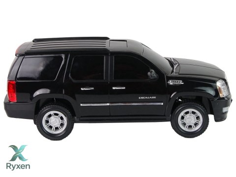 Auto Cadillac Escalade R/C Czarny Światła Dźwięk 1:16 LEAN TOYS