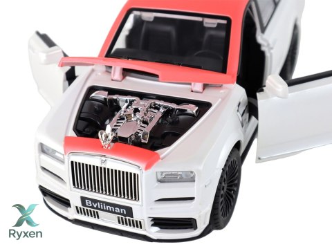 Auto R/C 1:20 Biało-Czerwone Samochód Pilot LEAN TOYS