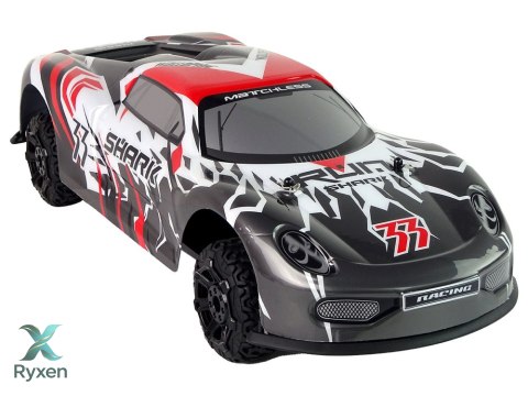 Auto Sportowe R/C 1:8 Szary Biały LEAN TOYS