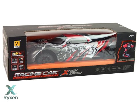 Auto Sportowe R/C 1:8 Szary Biały LEAN TOYS