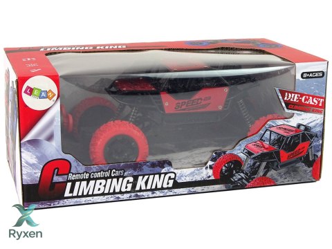 Auto Zdalnie Sterowane Terenowe R/C 1:18 Czerwone LEAN TOYS
