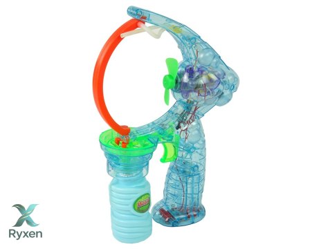 Bańki Mydlane Pistolet 24 cm Światła Dźwięki LEAN TOYS