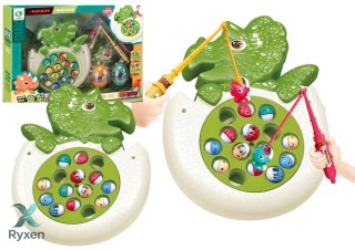 Gra Łowienie Rybek Wędki Dźwięki Dinozaur LEAN TOYS
