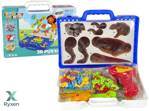 Klocki Konstrukcyjne 3D DIY Dinozaury LEAN TOYS