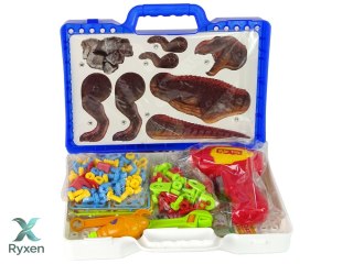 Klocki Konstrukcyjne 3D DIY Dinozaury LEAN TOYS