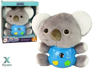 Koala Projektor Dźwięki Zabawka Interaktywna Szara LEAN TOYS