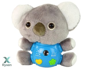 Koala Projektor Dźwięki Zabawka Interaktywna Szara LEAN TOYS