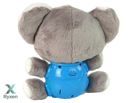 Koala Projektor Dźwięki Zabawka Interaktywna Szara LEAN TOYS