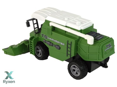 Kombajn Rolniczy Zdalnie Sterowany R/C Światła Zielony LEAN TOYS