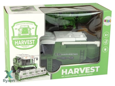 Kombajn Rolniczy Zdalnie Sterowany R/C Światła Zielony LEAN TOYS