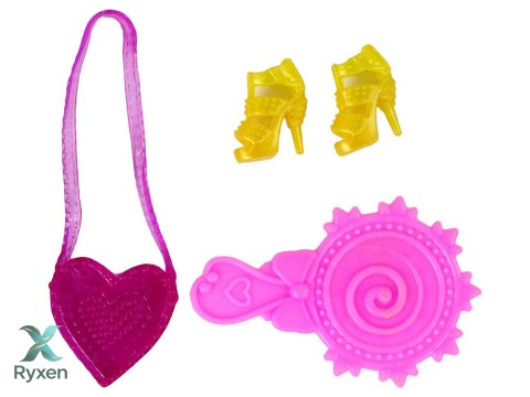 Lalka Długie Włosy Malowanie Sukienki LEAN TOYS