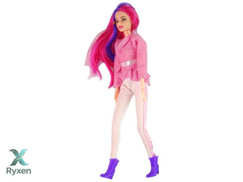 Lalka Jeździec z Brązowym Kucykiem Figurki LEAN TOYS