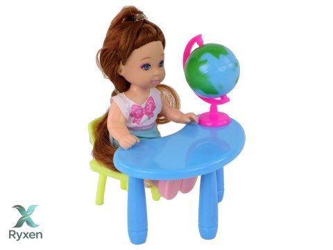 Lalka Nauczycielka Z Uczennicą Szkoła Akcesoria LEAN TOYS