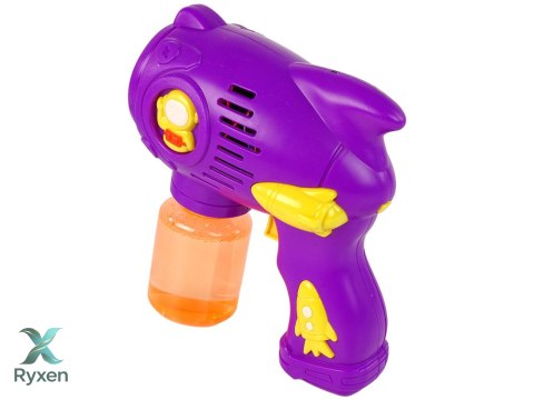 Maszyna do Baniek Mydlanych Fioletowa LEAN TOYS