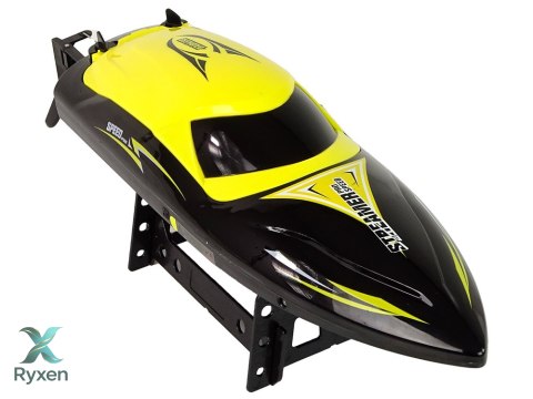 Motorówka R/C 2,4G Żółta 35 KM/H LEAN TOYS
