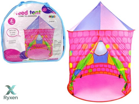 Namiot Pałac Zamek Księżniczki Baza Dla Dzieci Różowy LEAN TOYS
