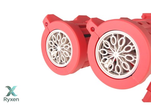 Pistolet na Statywie Bańki Mydlane Różowy LEAN TOYS