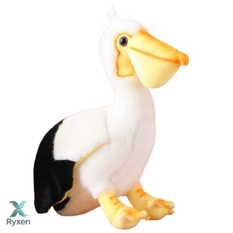Pluszowy Pelikan Ptak Pluszak Maskotka Przytulanka 24cm LEAN TOYS