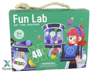 Puzzle Dla Dzieci Układanka Laboratorium 48 elem. LEAN TOYS