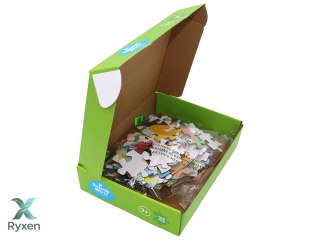 Puzzle Dla Dzieci Układanka Zwierzątka 100 elem. LEAN TOYS