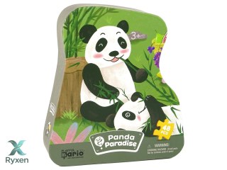 Puzzle Panda Las Bambusowy 48 Elementów LEAN TOYS
