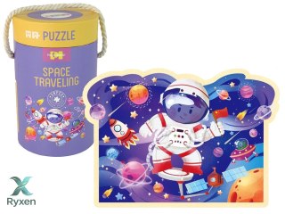 Puzzle w Tubie Kosmos 28 Elementów LEAN TOYS
