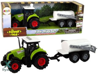 Traktor dla Dzieci z Przyczepką Autko Farma LEAN TOYS