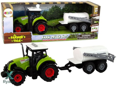 Traktor dla Dzieci z Przyczepką Autko Farma LEAN TOYS