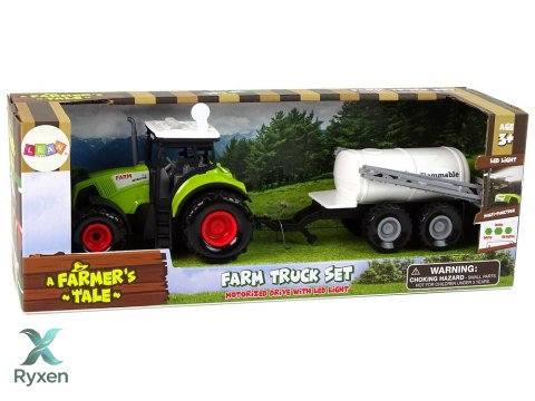 Traktor dla Dzieci z Przyczepką Autko Farma LEAN TOYS