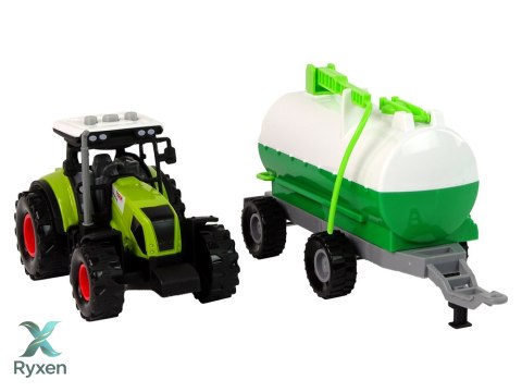 Traktor dla Dzieci z Przyczepką Cysterna Autko Farma LEAN TOYS